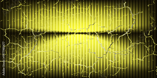 A captivating abstract background showcasing vertical golden-brown stripes, illuminated by dynamic light and shadow, forming a sophisticated and modern textured pattern.