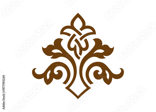 Vector illustration of Batik ornament