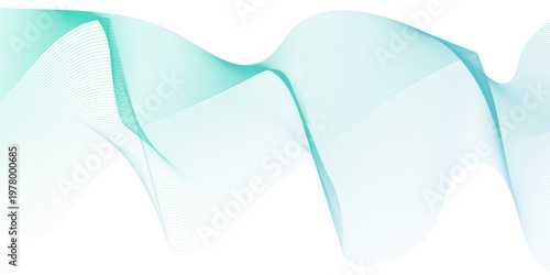 Abstract blue blend line technology business waves flow background. minimal paper grid web smooth line. digital vector web soundwave pattern texture.