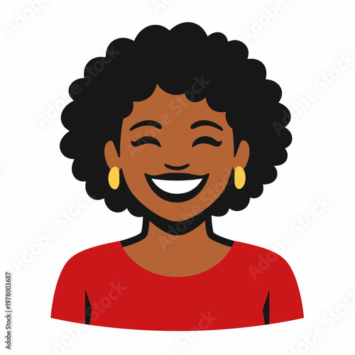 Smiling African American Woman