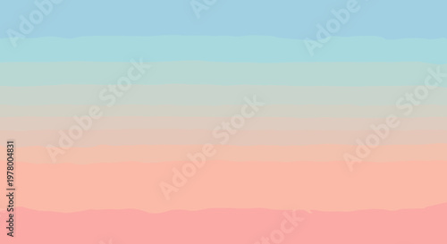 A soft, pastel gradient transitioning from a light sky blue at the top to a warm, gentle peach at the bottom, creating a serene and calming visual.