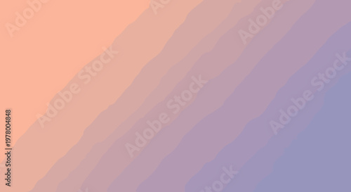 Abstract gradient of soft peach transitioning into a serene lavender and blue hue, creating a calming and ethereal visual.