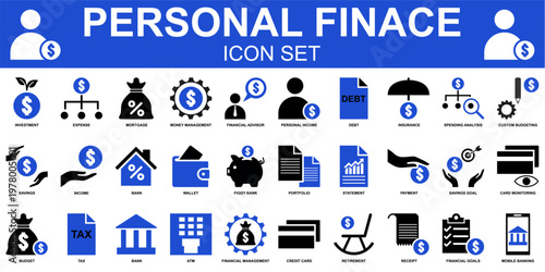 Personal finance vector for budgeting apps. Ideal for symbolizing smart wealth management, private savings, and clean household economic tracking concepts.