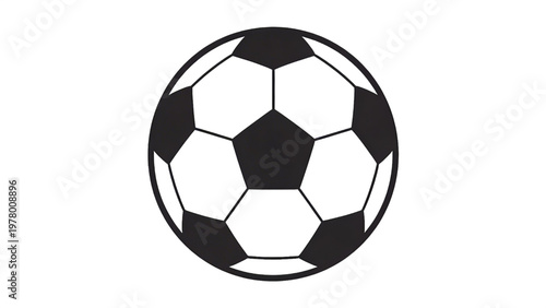 Classic Soccer Ball Icon