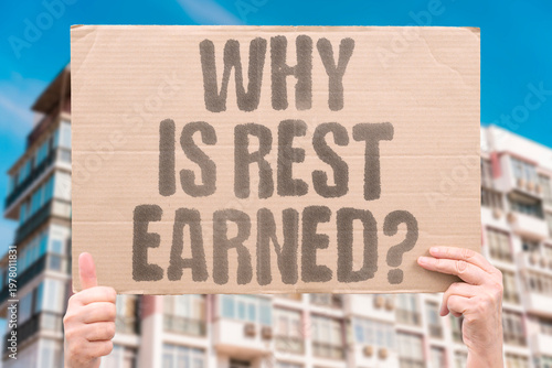 Konstfotografi "Why Is Rest Earned?" The idea that relaxation must be justified by prior productivity reveals how deeply work culture has distorted self-care
