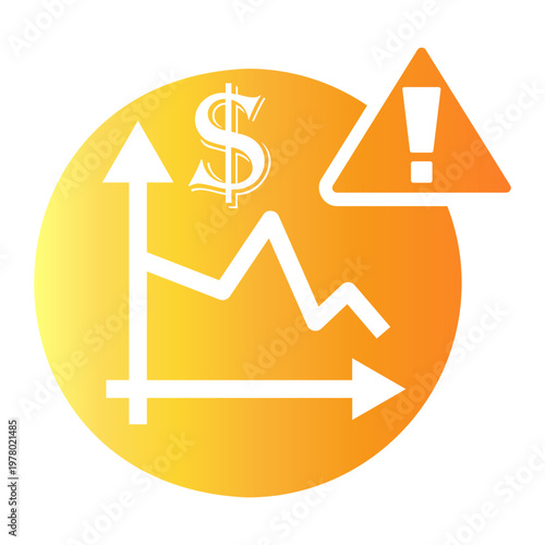 bankruptcy Gradient icon