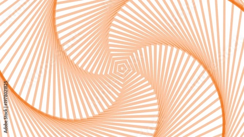 A light orange and white spiral design with gentle transitions, creating a calming and warm visual experience.