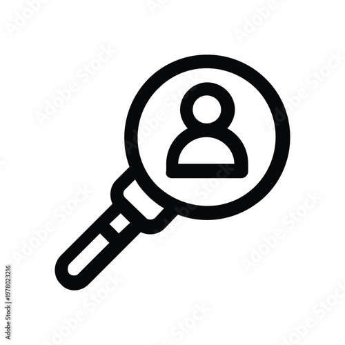 Business Management and Teamwork Line Icon Vector