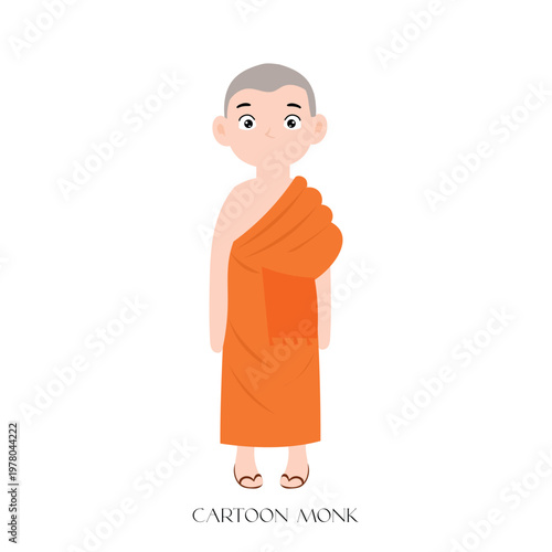 Monk tools with golden bowl symbols on white background. with lotus candle