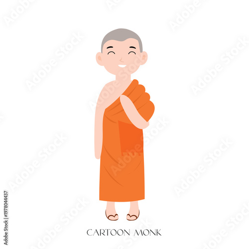 Monk tools with golden bowl symbols on white background. with lotus candle