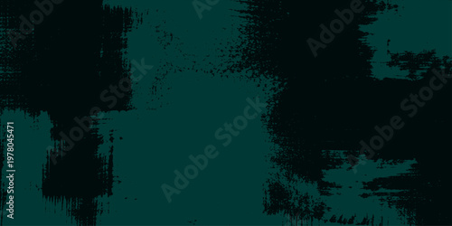 Abstract moody art of dark teal and black color combination evokes feelings of mystery, depth, and introspection, capturing a unique artistic vision.