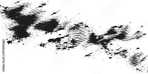 Abstract of the chaotic paint splatter art expression on a surface, this image will transform any creative project with dynamic flair and modern style.