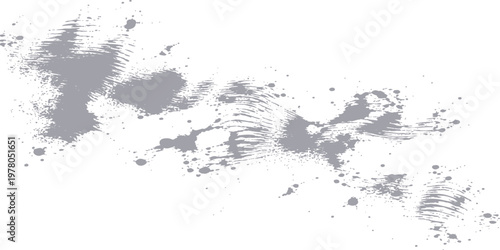 Abstract a captivating monochrome visual with an artistic blend of splattered ink, imbuing it with a raw, textured aesthetic.