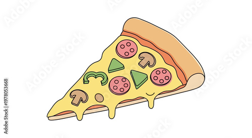 A slice of cheese pizza.