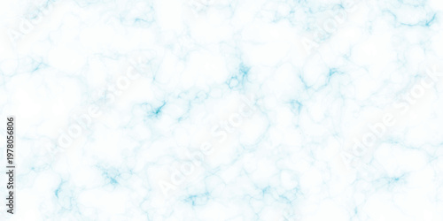 White and blue marble texture background