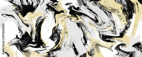 Sophisticated black gold marble texture shows elegant mineral swirl. This luxury design is a premium background for high end branding.