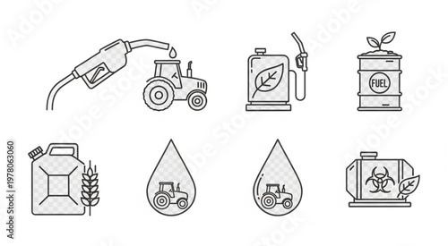 Biofuel and sustainable energy sources for agricultural machinery and farming.