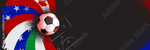 Modern sports background with energy, competition and international championship atmosphere.
Modern sports background with energy, competition and international championship atmosphere.