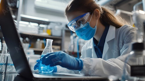 scientist in laboratory