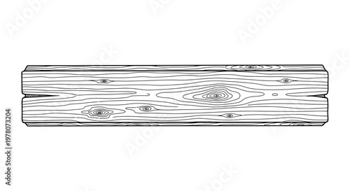 Rustic Wood Beam Texture, Natural Grain Pattern, Vintage Timber Plank, Construction Material