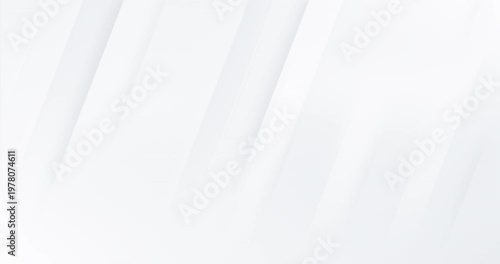 Abstract horizontal light background with soft diagonal flowing layers and smooth gradient motion. Seamless 15 sec loop animation with airy drift. Clean modern backdrop for business, corporate