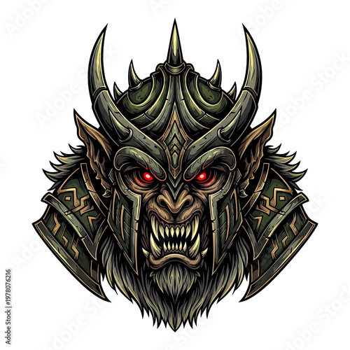 Demon Mascot for Gaming Design