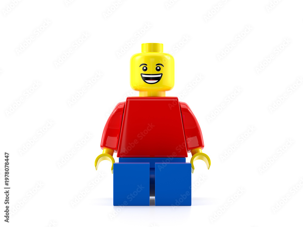 Naklejka premium Toy minifigure