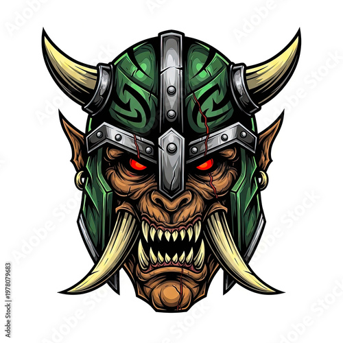 Demon Mascot for Gaming Design