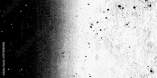 Macro textured window glass with wet rain droplets creating a dirty grunge pattern on a gray concrete wall background