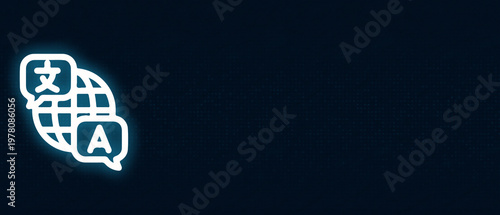 Multilingual Customer Support and Language Assistance Concept