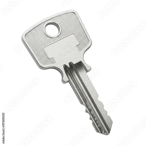Wallpaper Mural Silver house key on black background Torontodigital.ca