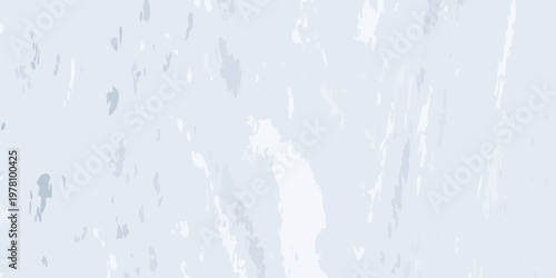 Abstract watercolor painting with pale blue and white brushstrokes