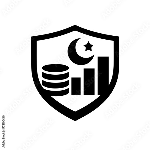 Sharia Compliance Shield Icon