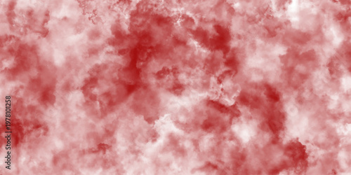 Abstract red pink sky with white clouds and blurred pattern background. abstract smoke watercolor background. watercolor full hd texture hyper realistic Fantasy backgrounds and web banners design. See
