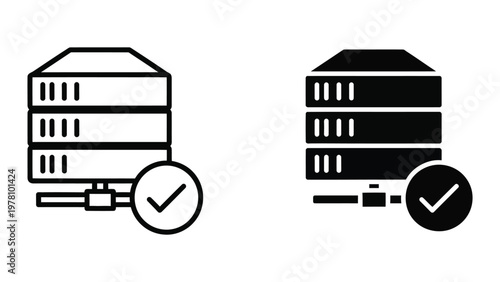 Database servers connected and verified with successful status indicators