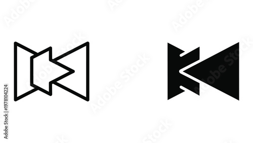 Contrasting abstract geometric designs with bold and minimalist style variations