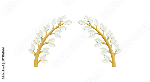 Arch of Golden Leaves