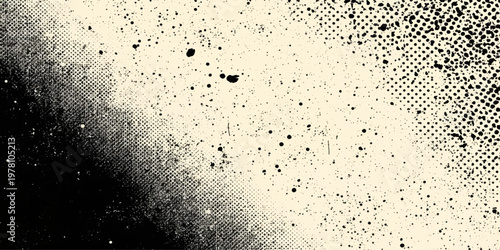 Abstract grunge background featuring wet rain drops and blue liquid bubbles on a gray window glass surface with macro texture and clean space for your text