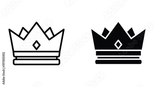 Comparison of chess king pieces in different styles and colors