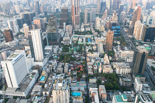 タイ バンコクの夕景
