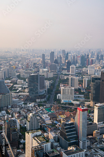 タイ バンコクの夕景
