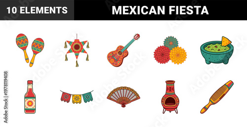 Festive Mexican Cultural Asset Sheet