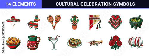 Mexican Heritage Festive Celebration Kit