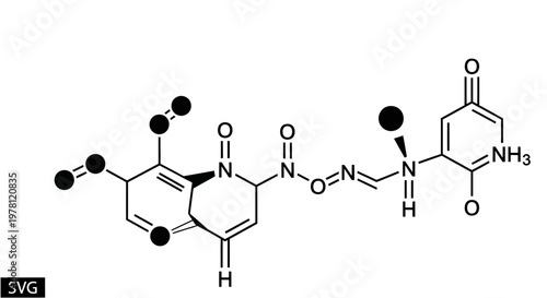 Chemical Molecular Structure of Organic Compound, Scientific Research, Chemistry