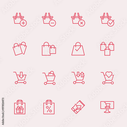 Shopping Bag artful trendy stylish design beautiful vector Illustration colorful background