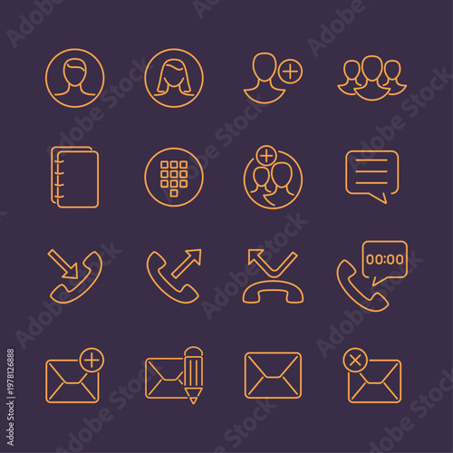 User Interface artful trendy stylish design cute vector Illustration colorful background