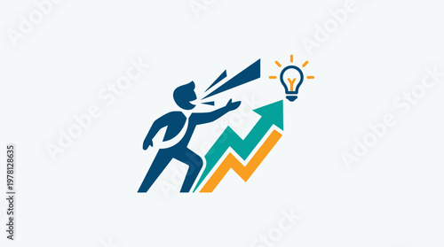 Business Leader Sharing Ideas and Guiding Growth