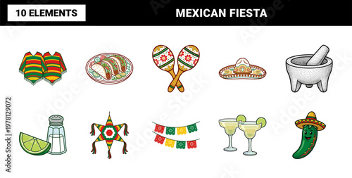 Mexican Fiesta Celebration Asset Sheet