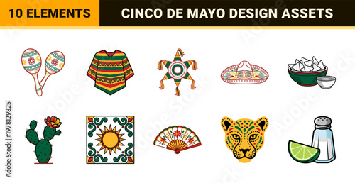 Mexican Fiesta Holiday Asset Sheet