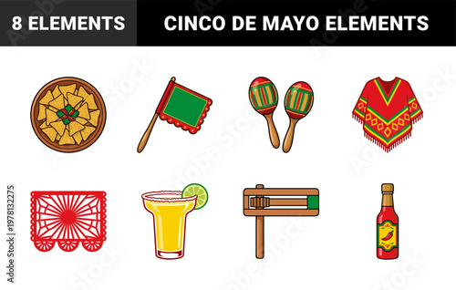 Cinco de Mayo Cultural Celebration Asset Sheet